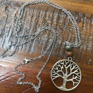 Silver Tree of Life necklace